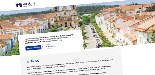 Portal de Denúncias CM Vila Viçosa